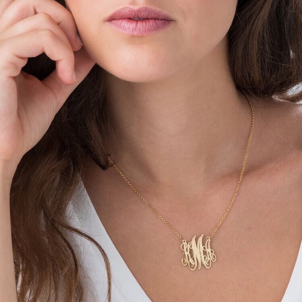 Custom Monogram Necklace